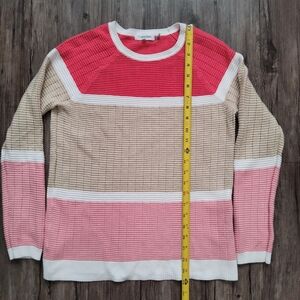 Calvin Klein Colorblock knit sweater